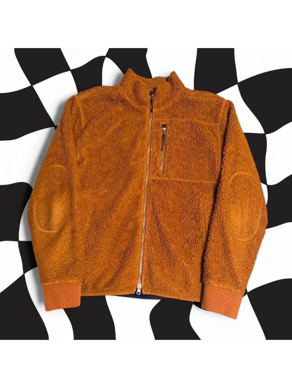 Alex Mill brown fleece jacket